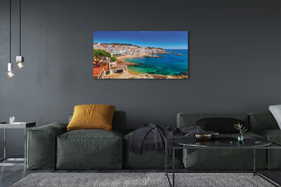 Foto op canvas Spanje beach city coast