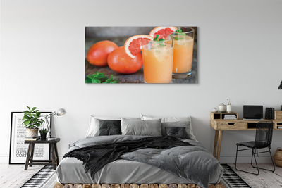 Canvas doek foto Grapefruit cocktail