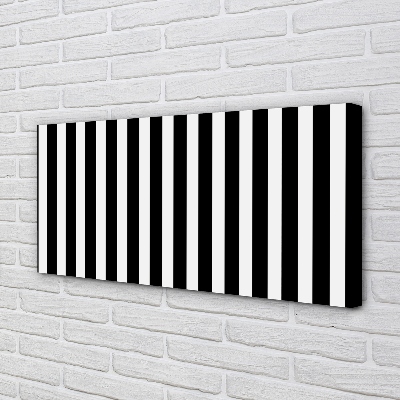 Foto op canvas Geometrische zebrastrips