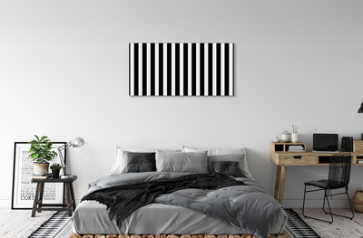 Foto op canvas Geometrische zebrastrips