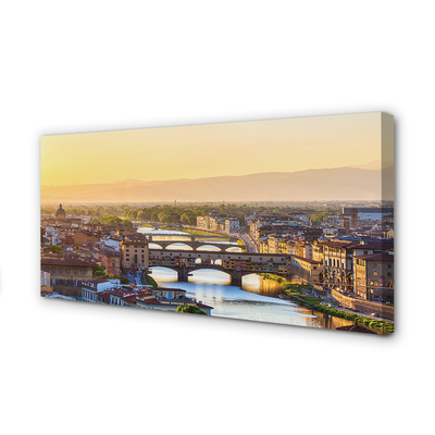 Foto op canvas Italië sunrise panorama