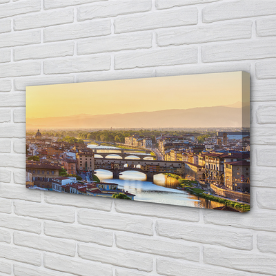 Foto op canvas Italië sunrise panorama