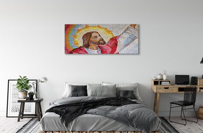 Schilderij op canvas Mozaïek jezus