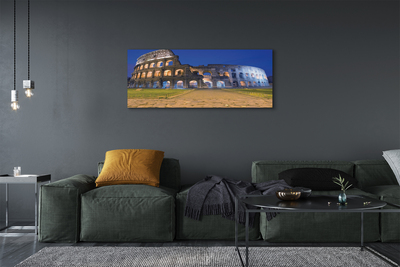 Foto op canvas Rome sunset colosseum