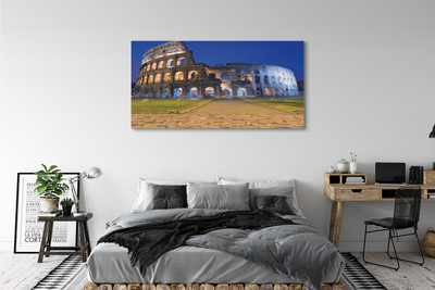 Foto op canvas Rome sunset colosseum