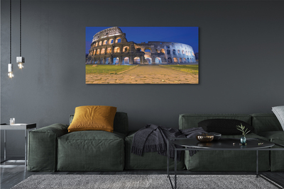 Foto op canvas Rome sunset colosseum