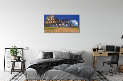 Foto op canvas Rome sunset colosseum