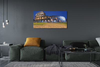 Foto op canvas Rome sunset colosseum