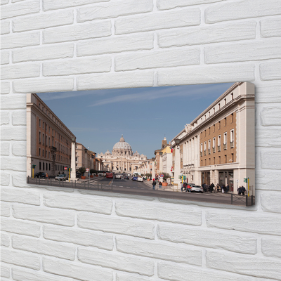 Foto op canvas Rome kathedraal gebouwen straten