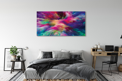 Foto op canvas Gekleurde fractals