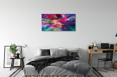Foto op canvas Gekleurde fractals