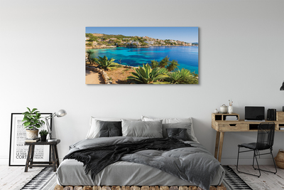 Foto op canvas Spanje coast city sea