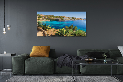 Foto op canvas Spanje coast city sea