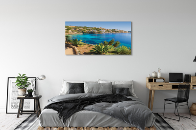 Foto op canvas Spanje coast city sea