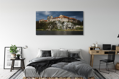 Foto op canvas Crackow river castle