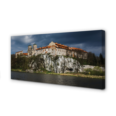 Foto op canvas Crackow river castle