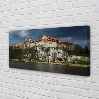 Foto op canvas Crackow river castle