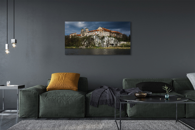 Foto op canvas Crackow river castle