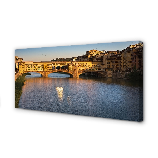 Foto op canvas Italië sunrise bridges