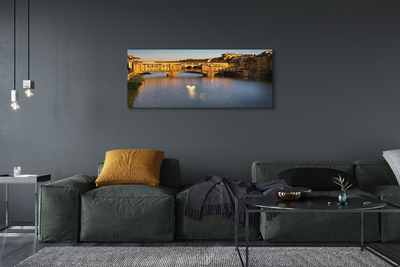 Foto op canvas Italië sunrise bridges