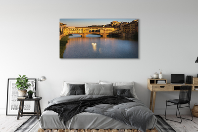 Foto op canvas Italië sunrise bridges