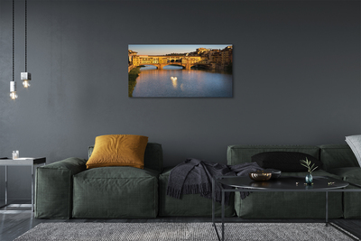 Foto op canvas Italië sunrise bridges