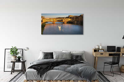 Foto op canvas Italië sunrise bridges