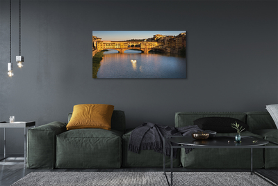 Foto op canvas Italië sunrise bridges