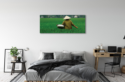 Schilderij canvas Gras