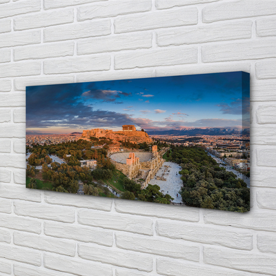 Foto op canvas Griekenland panorama architecture athene