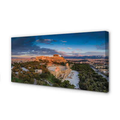 Foto op canvas Griekenland panorama architecture athene