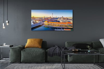 Foto op canvas Duitsland berlijn river bridges