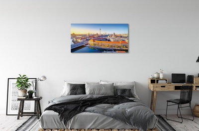 Foto op canvas Duitsland berlijn river bridges