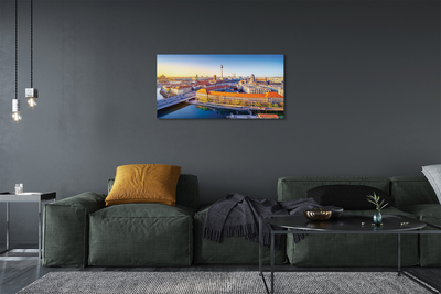 Foto op canvas Duitsland berlijn river bridges