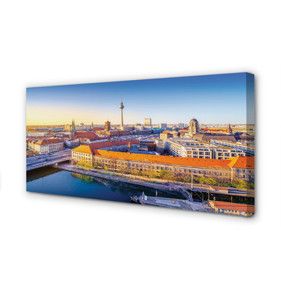 Foto op canvas Duitsland berlijn river bridges