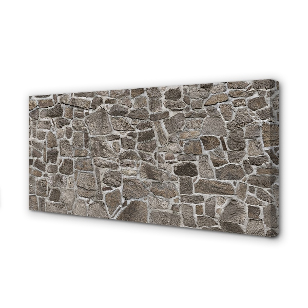 Print op doek Steen betonnen baksteen