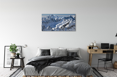 Schilderij canvas Winter sneeuw sneeuw