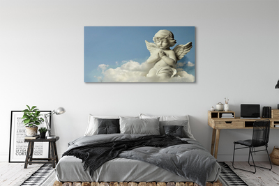 Schilderij op canvas Angel clouds sky