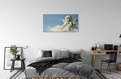 Schilderij op canvas Angel clouds sky