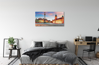 Foto op canvas Warsaw sunrise old town