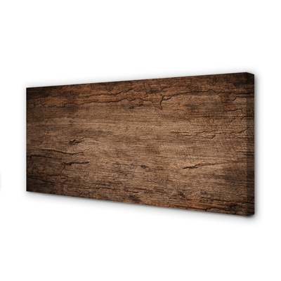 Canvas doek foto Houten potten. Structuur