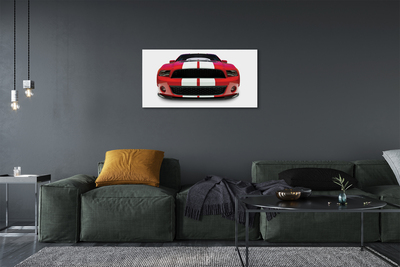 Schilderijen op canvas doek Sport auto rood