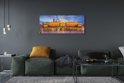 Foto op canvas Krakau zonsondergangzaal