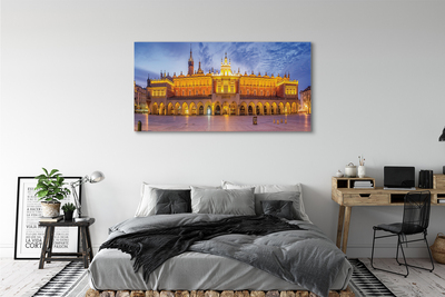 Foto op canvas Krakau zonsondergangzaal