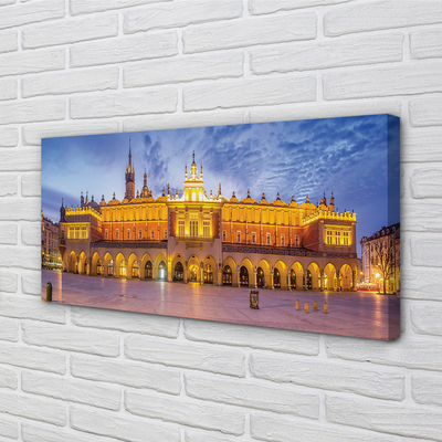 Foto op canvas Krakau zonsondergangzaal