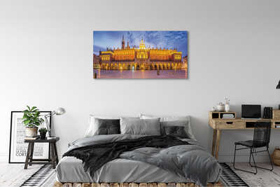 Foto op canvas Krakau zonsondergangzaal