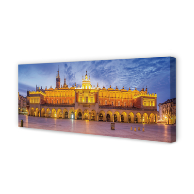 Foto op canvas Krakau zonsondergangzaal