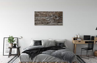 Canvas doek foto Hout knoopkruiken