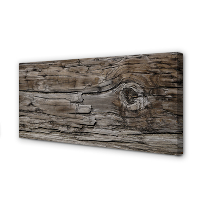 Canvas doek foto Hout knoopkruiken