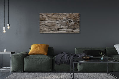 Canvas doek foto Hout knoopkruiken